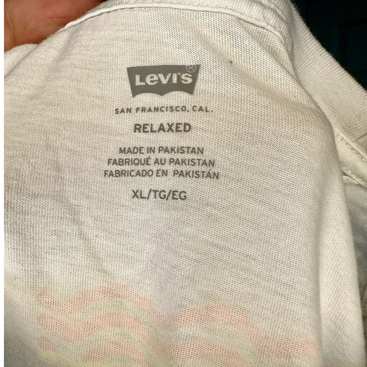 Levi's "Blues" T Shirt sz XL