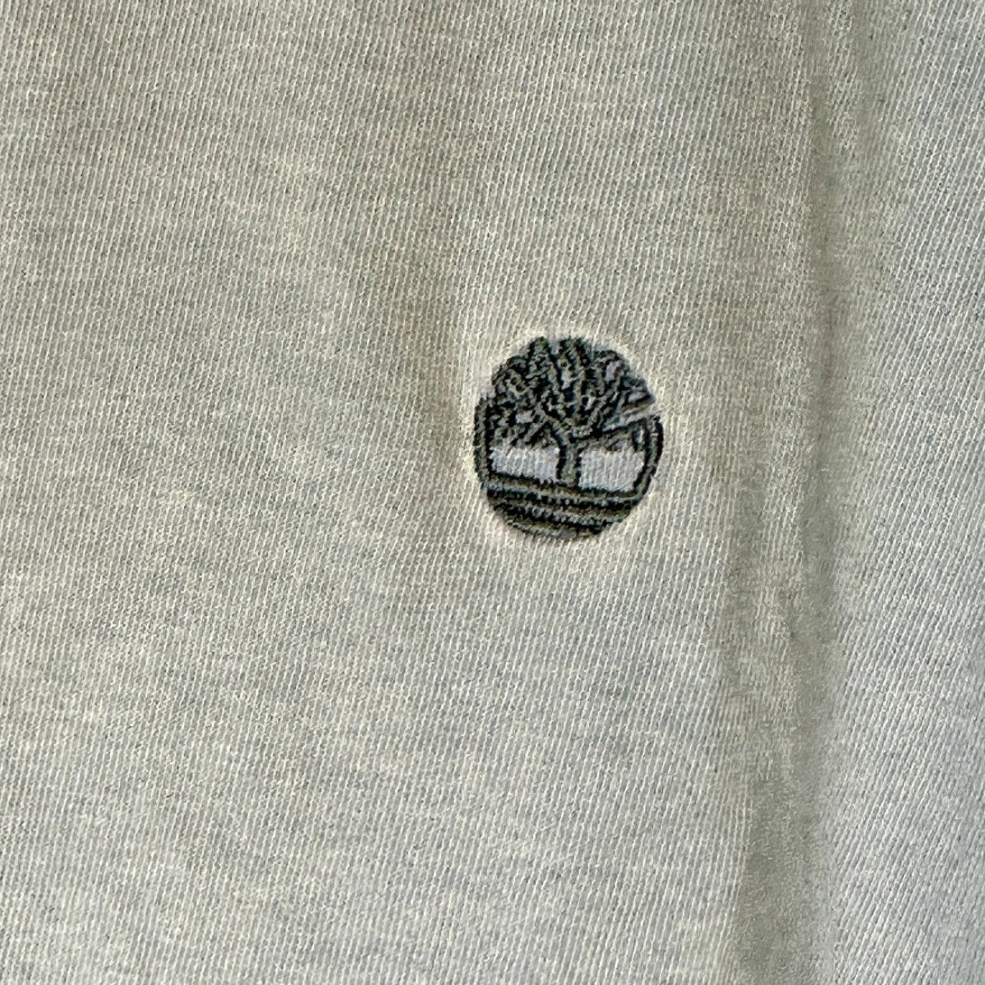 Timberland Light Blue T Shirt XXL Embroidered logo