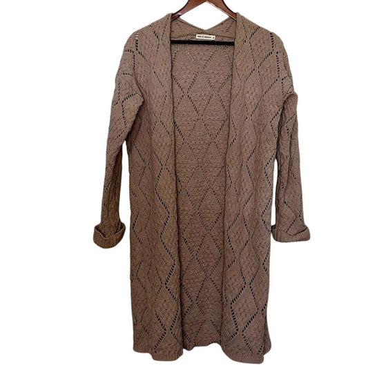 Mood and Madison long knitted cardigan size small
