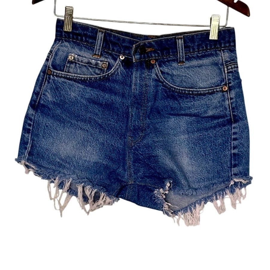 Levi's Upcycled distressed Shorts size 2-4