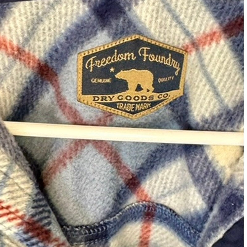 Freedom Foundry Men’s Plush Plaid Fleece LG