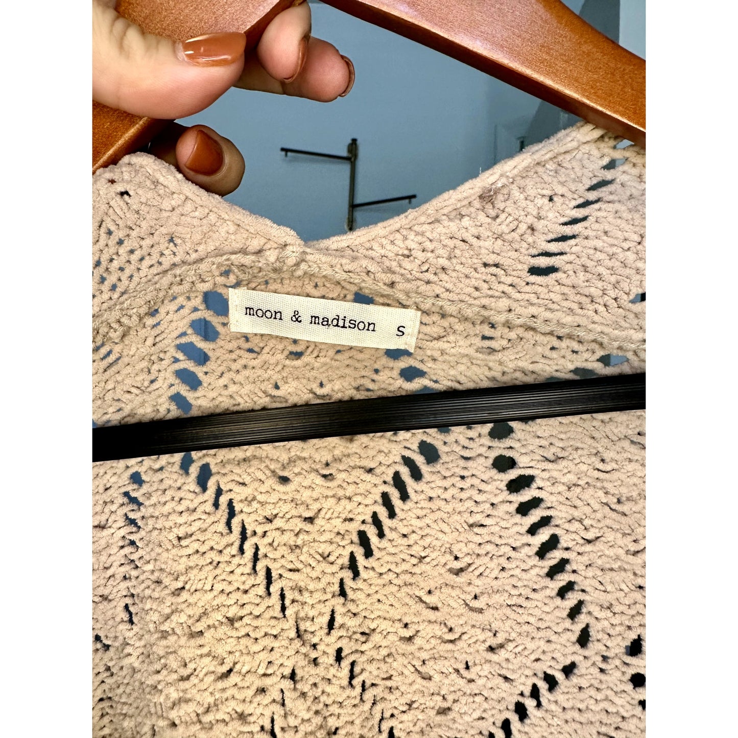 Mood and Madison long knitted cardigan size small