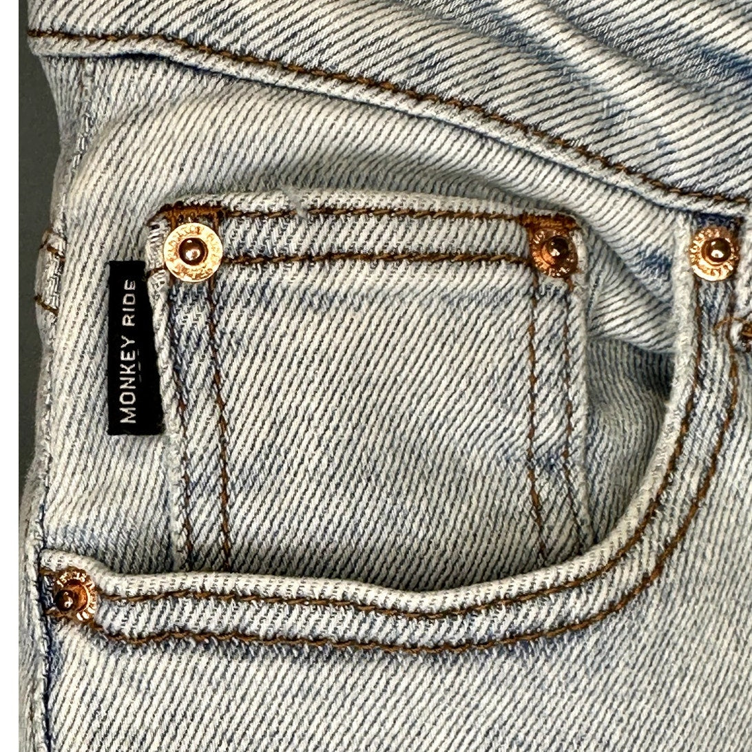 Monkey Ride Jeans Original Vintage Distressed Jeans 7/28