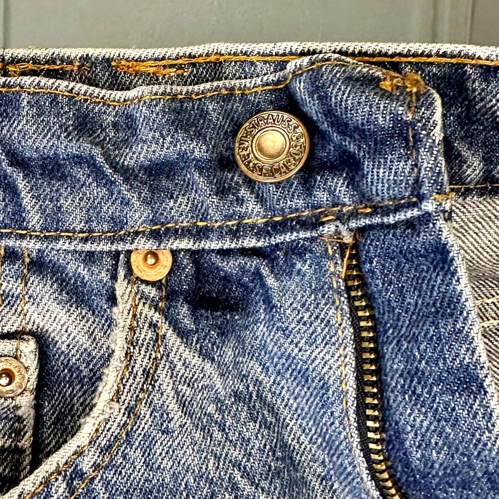 Levi's Upcycled distressed Shorts size 2-4