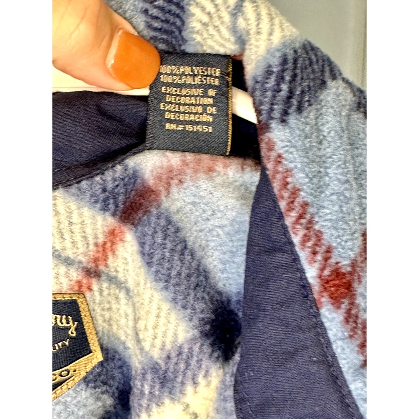 Freedom Foundry Men’s Plush Plaid Fleece LG
