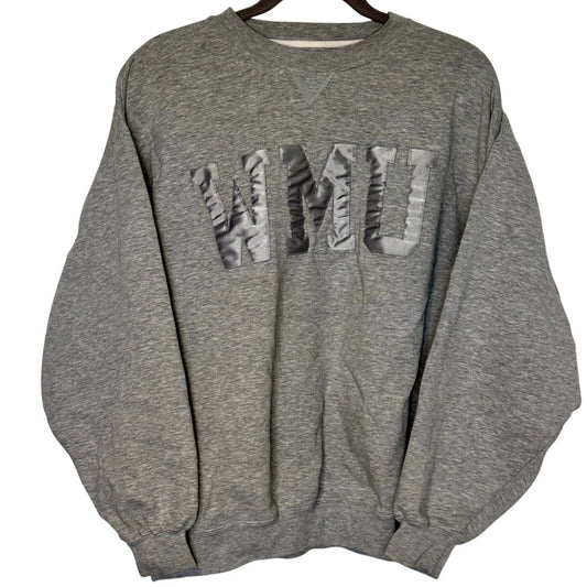 WMU Vintage Crewneck Sweatshirt Gear for Sports L