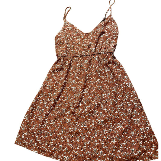 7 Day Wknd Size S Spaghetti Strap Floral Print