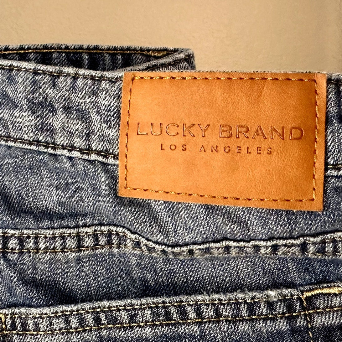 Lucky Brand "The Cut Off" Short sz 8