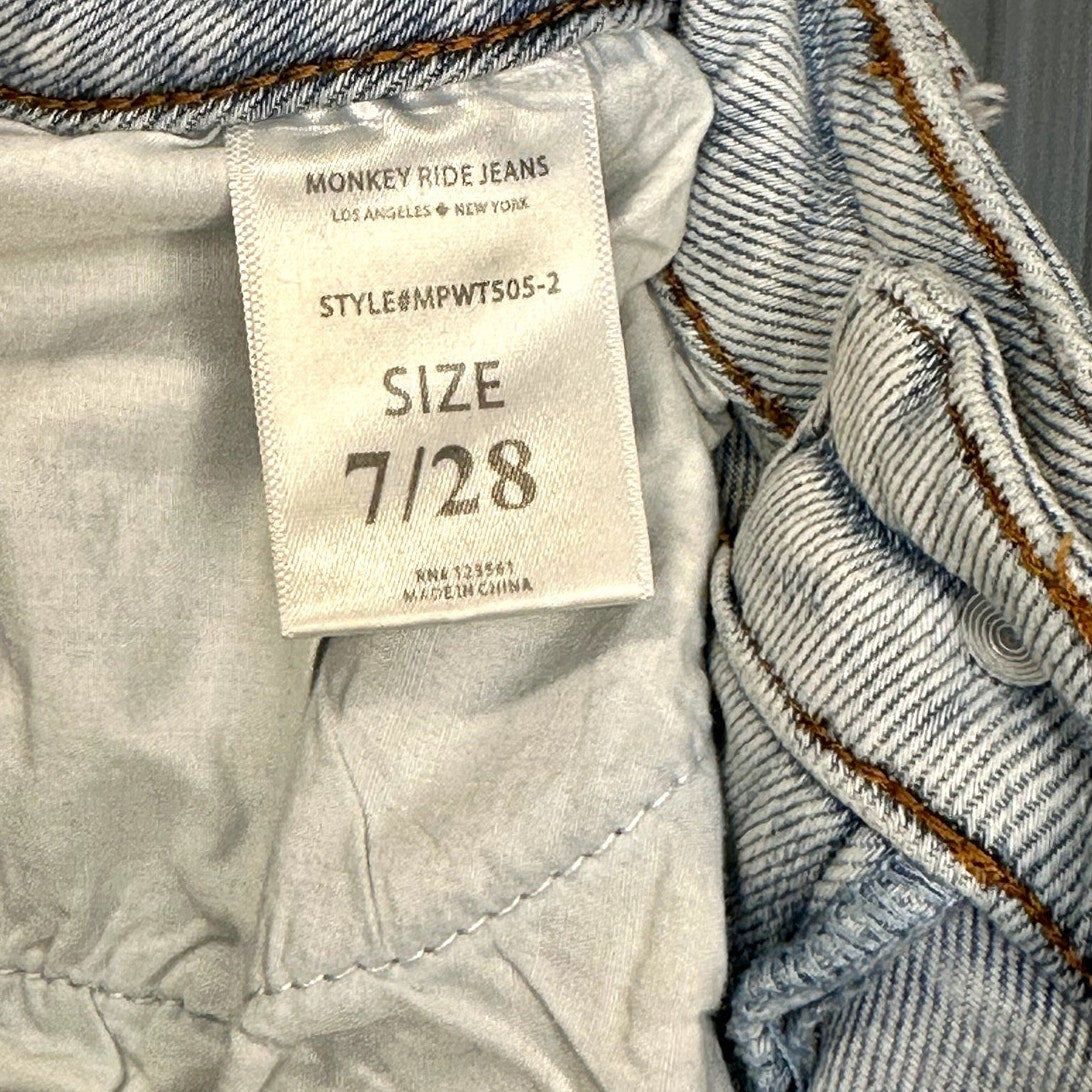 Monkey Ride Jeans Original Vintage Distressed Jeans 7/28