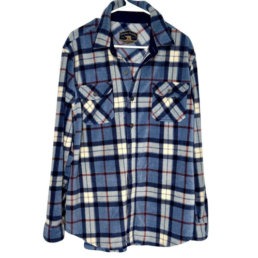 Freedom Foundry Men’s Plush Plaid Fleece LG