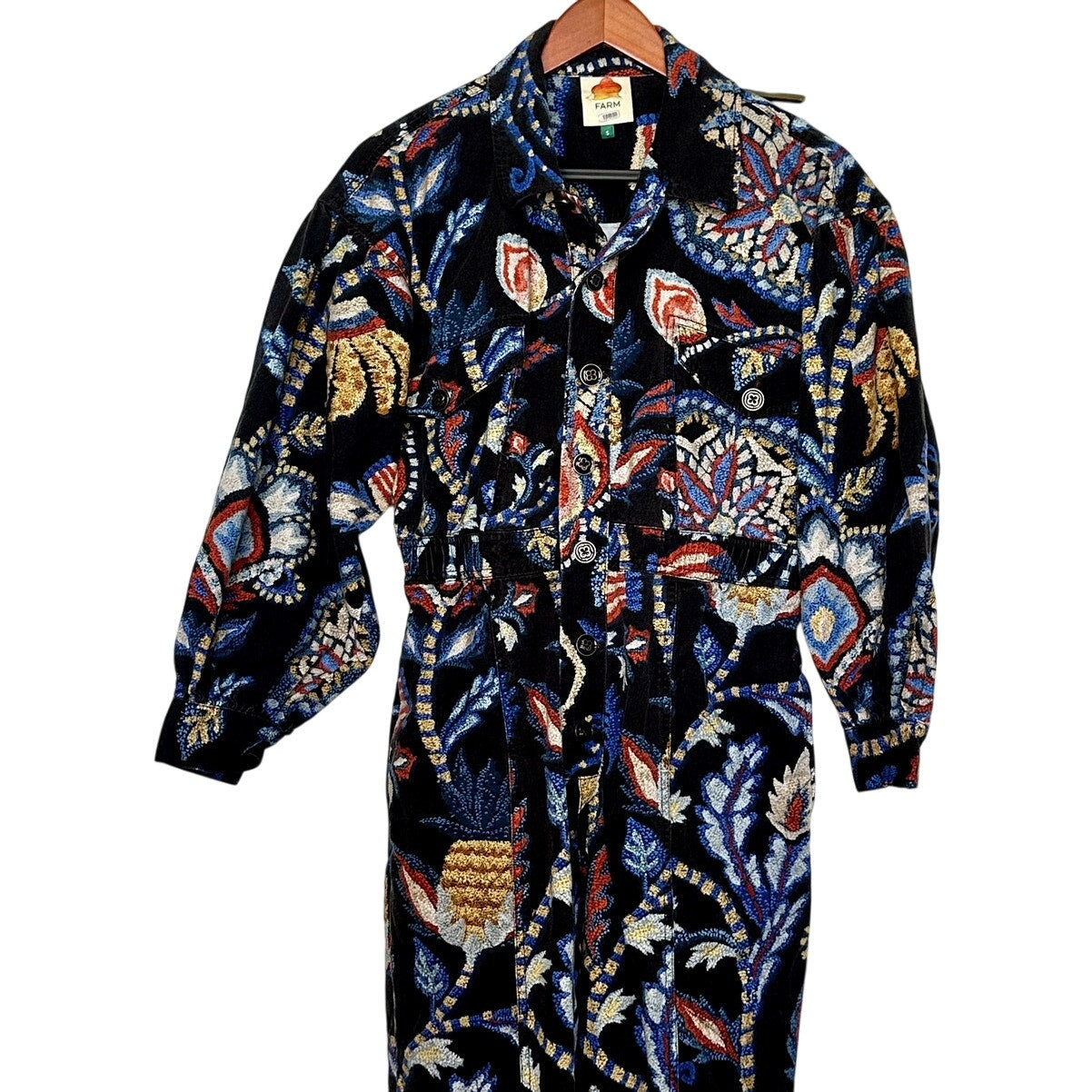Anthropologie Farm Lined Jumpsuit