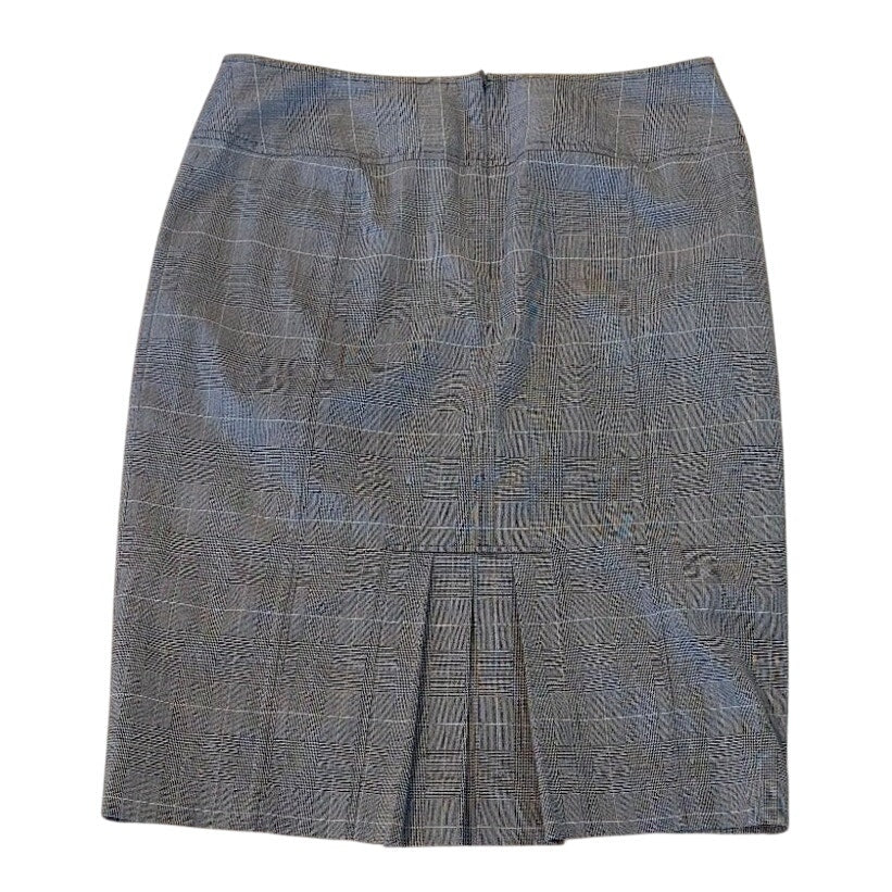 Michael Kors Plaid Pencil Skirt size 8