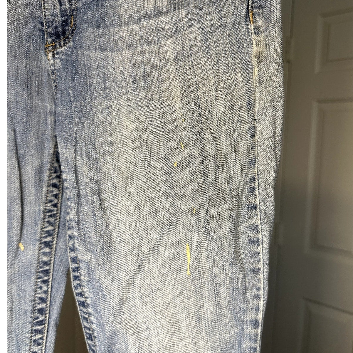 Candie's Denim Capris with Embroidered back