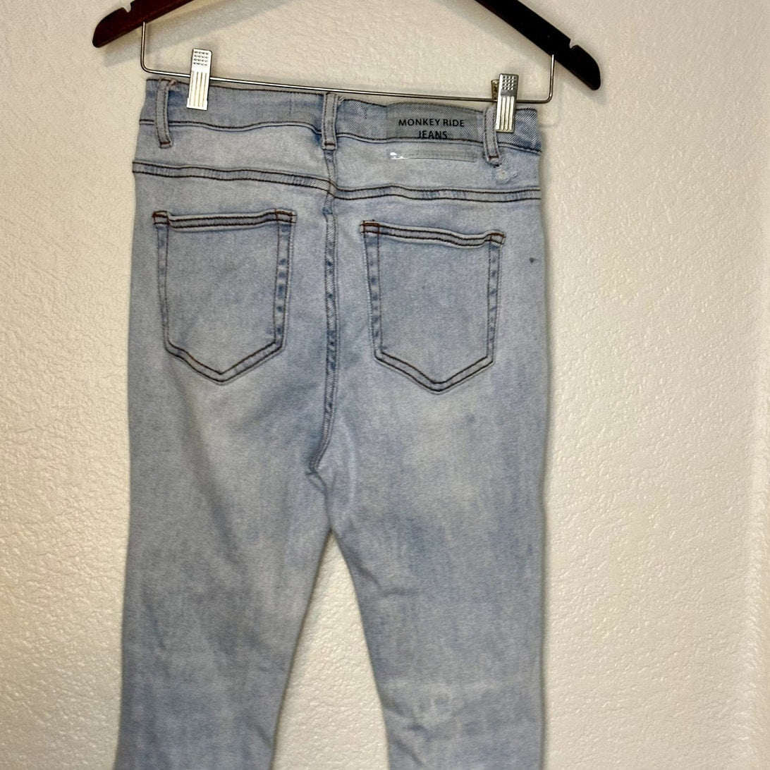 Monkey Ride Jeans Original Vintage Distressed Jeans 7/28