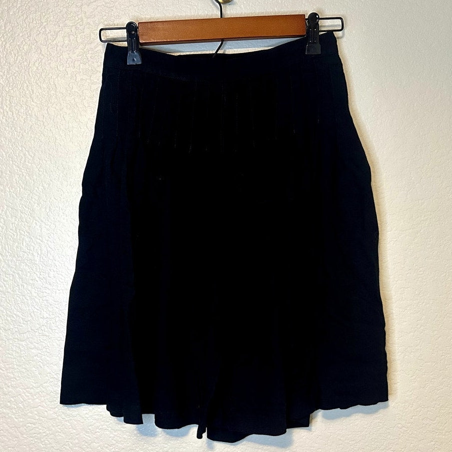 Vintage Carole Little Wrap Skirt Pleated sz 8