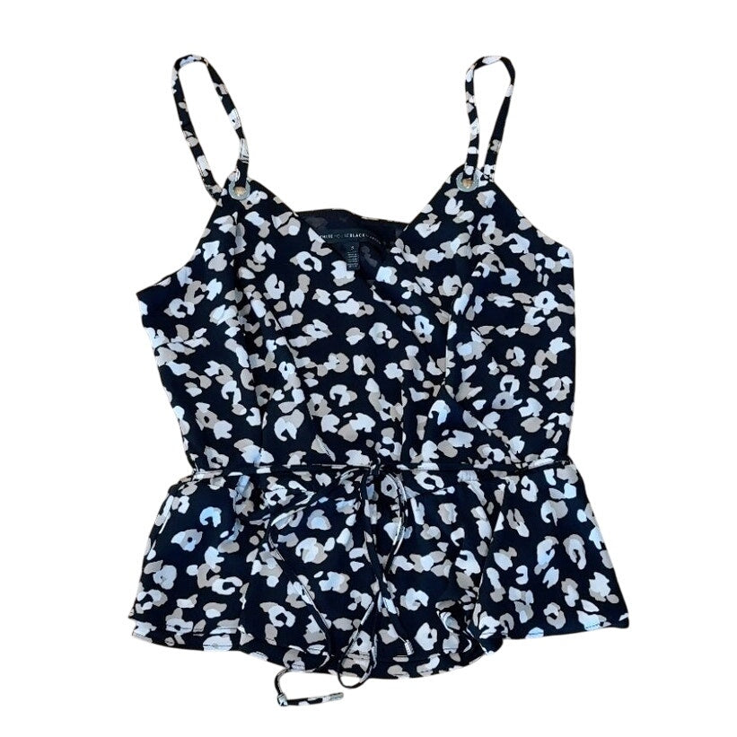 White House Black Market Patterned Tank Sz S